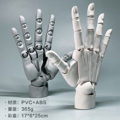 1:1 Hand Model Sculptures Movable Finger Joint Anime Painting Element Art Tool