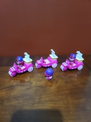 Disney DOORABLES CHESIRE CAT Let’s Go Road Trip vehicle with figure Lot of 3