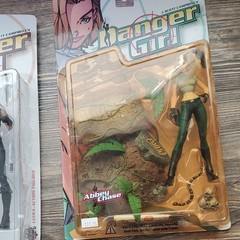 Danger Girl Boxed Action Figure Lot of 3 w/ Alligator & Knife – Sydney Abbey