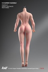 ANT T307 1/6th Female Fitness Model Action Figure Body 12in Muscle Bust Soldier