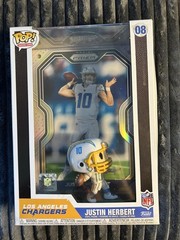 Funko POP! Trading Cards: NFL Panini Prizm LA Chargers Justin Herbert #08 NEW