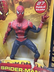 Toybiz SPIDER-MAN 2 12” SPIDER-MAN POSEABLE ACTION FIGURE