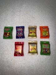 Lot of 7 Shopkins Real Littles Real Branded Haribo Gummies Mini Containers Only