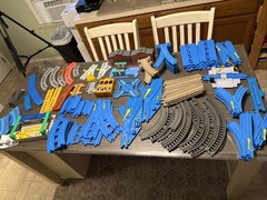 HUGE Lot Of TOMY Thomas & Friends Train Tracks PLARAIL Cars Everything & More!