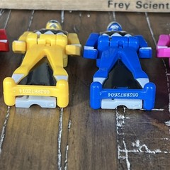 Power Rangers Super Megaforce Lost Galaxy Key Set Full Team w/ Magna Defender