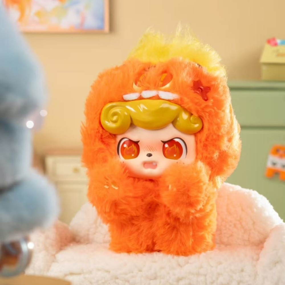 JOTOYS Q.kid Emotional Hairy Monsters Plush Blind box Confirmed Figure Toy Gift