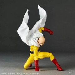 Revoltech Kaiyodo One Punch Man Saitam NR099 Deluxe Version Anime Action Figure