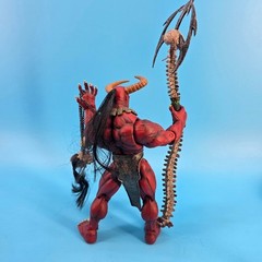 Chaos Comics Lucifer-Dark Alliance Action Figure Red Demon with Skull Staff