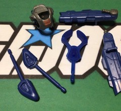 SNAKE EYES (v58) G.I. Joe Retaliation Hasbro Weapon Parts Lot F10 985U