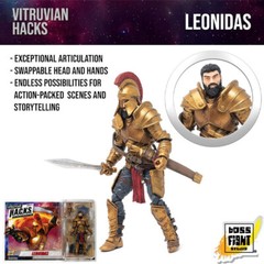 Boss Fight Studio Vitruvian H.A.C.K.S. Leonidas V3 Time Displaced King Figure