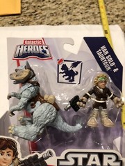 Hasbro Star Wars Galactic Heroes Han Solo & Tauntaun Figure New
