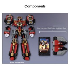 Metal Cardbot S Season 2 Blastrain 3-mode transformation robot, 14+