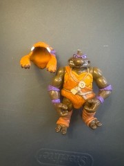 Vintage 1993 Playmates TMNT Cave Donatello Ninja Turtles Loose Caveman Figure