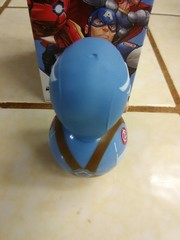 Marvel Rockerz Mini CAPTAIN AMERICA Loose 2.25in * wobble bobble head minifigure