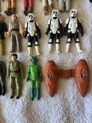 1977 – 1984 Vintage Star Wars 75Action Figures Original Kenner