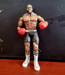 Clubber Lang Boxing Action Figure Red Gloves Black Trunks White Boots