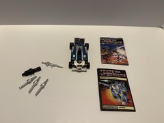 Transformer G1 Autobot Mirage Hasbro Formula 1 Race Car Figure Toy 1984 Vintage