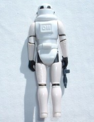 REAL NICE Stormtrooper EARLY 3 LINE LOGO ORIGINAL WEAPON Vintage Star Wars