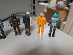 VTG 1986 Coleco Starcom Action Figures Lot Of 10
