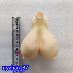 1:6 Normal Skin Super Big Breast Bust Cover Model For12” Female TBL Figure Body