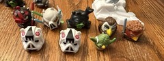 Angry Birds Star Wars Telepods Star Destroyer Set 2012 plus 8 Extra figures READ