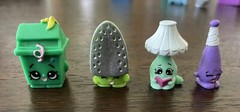 Shopkins 24 Pc Lot Some Rare Sports Musical Instruments Household Items Shoes