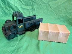 Raiders of the Lost Ark Convoy Truck, ORIGINAL, VINTAGE, *figure not included