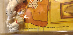 Vintage 1990s Disney’s 101 Dalmatians by Applause Fold Out Scene & 2 Figures Toy