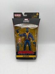 Marvel Legends Deadpool Action Figure Blue and Yellow Costume with Accessories