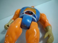 K23i05742 LION-O BRAZIL 100% COMPLETE GLASSLITE THUNDERCATS 1985 ORIGINAL FIGURE