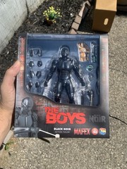 Mafex The Boys Black Noir Action Figure Medicom Toy #183 US SELLER