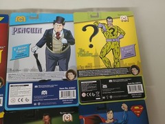 Mego Heroes DC lot of 6 Superman Flash Riddler Penguin Retro 8″ Action Figures