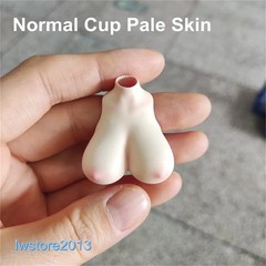 1/12 Replacement Normal Size Bust Breast Cover Model For 6” Female Body