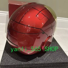 Iron Man Gold MK5 Helmet Electronic Voice Activated Open&Close Mask Autoking New