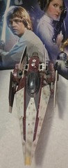 🔥🔥2007 STAR WARS: 30th ANNIVERSARY COLLECTION – V-WING STARFIGHTER *COMPLETE*