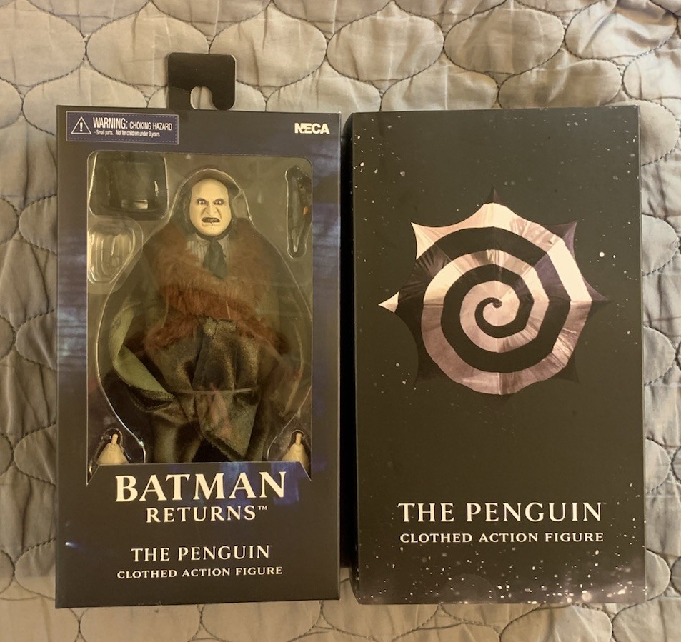 NECA Batman Returns The Penguin Clothed 7” Action Figure Danny Devito 2026 New