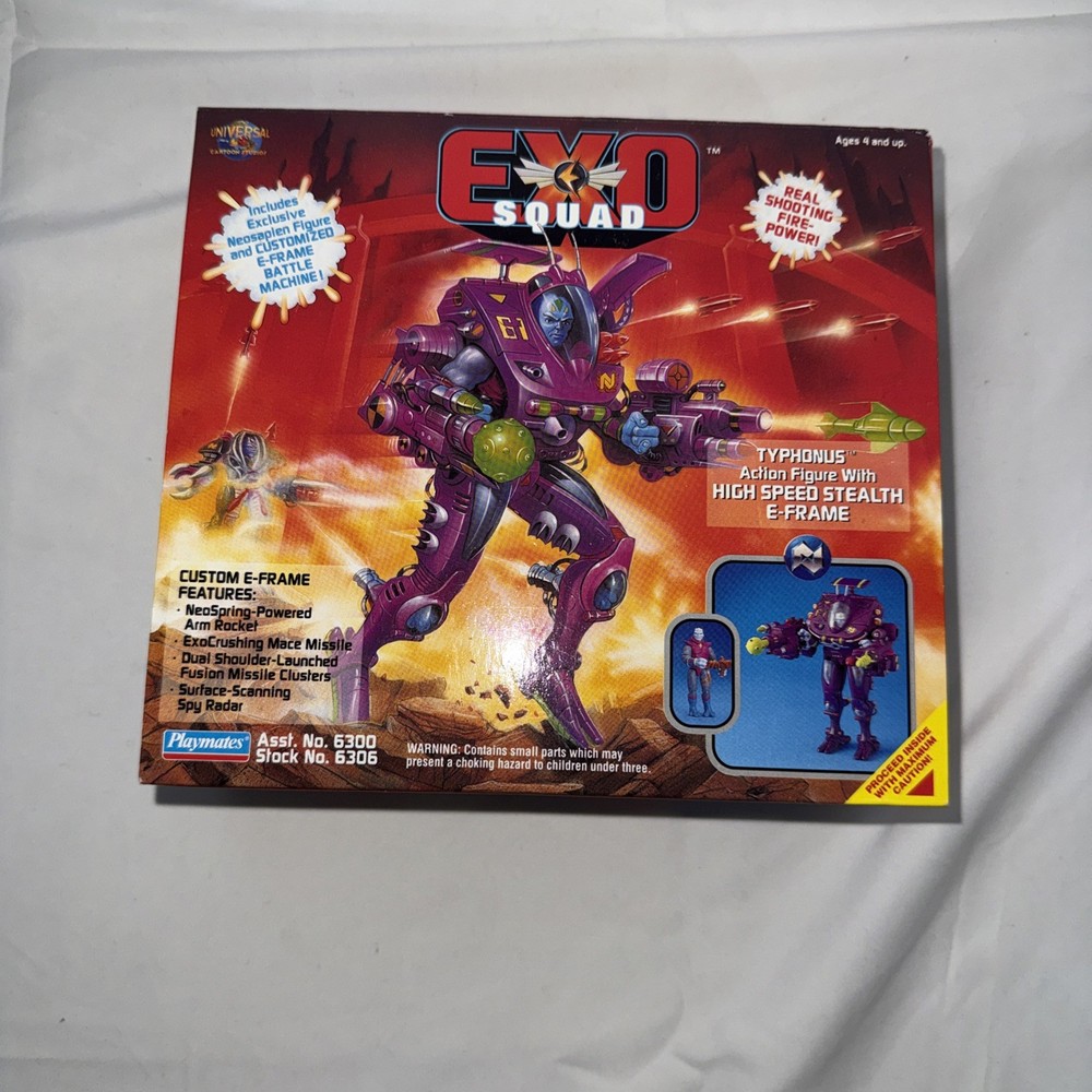 Sealed-Exo-Squad Typhonus “High Speed Stealth” E-Frame Playmates Toys