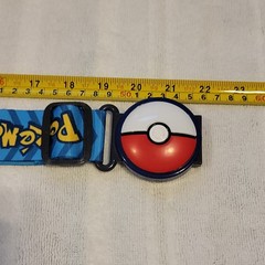 Pokemon Clip N Go with Empty Poke Ball Adjustable Belt with 2018 Nintendo Blue