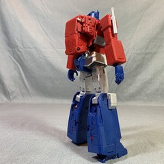 Masterpiece Transformers 4th Party KO Optimus Prime Version 3.0 Silver Legs