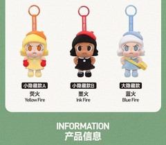 POP MART Molly Angry Molly Series Plush Pendant Confirmed Blind Box Figure Toys