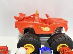 Nick Jr Blaze And The Monster Machine Diecast Car Lot Talking Monster Truck