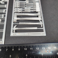 Tool Set 1/10 Scale Model Prop Kit Shop Garage Diorama Dollhouse Accessory