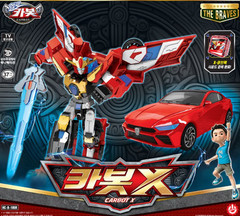 Hello Carbot The Braves Carbot X Transformer Robot Car Cube Pack Figure Toy