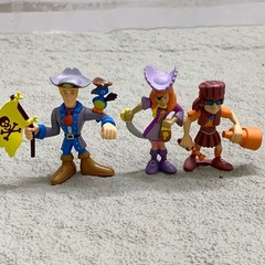 5PCS Scooby Doo Mystery Mates Shiver Me Timbers & the Pirate Crew Figures