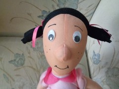PLUSH DOLL FIGURE FLORINDA MEZA MEXICAN TV SITCOM EL CHAVO DEL OCHO LA POPIS