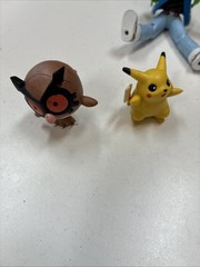 Pokemon Figure Lot Ash Ketchum Pikachu Hoothoot Articuno Zapdos Bellossom Onix