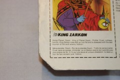 Vintage 1984 Voltron King Zarkon Action Figure Grand Toys Canadian Variant RARE!