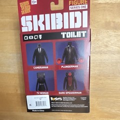 Bonkers Toy Co. Skibidi Toilet Series One TV Woman Deluxe Figure Boxed