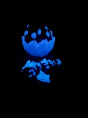 3D Printed Glow Mini Crystal Dragon & Egg – 4″ Flexi Articulated Toy