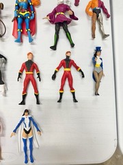 HUGE LOT OF 20 DC DIRECT JUSTICE LEAGUE FIGURES NEW GODS LEGION ZANTANA + MORE